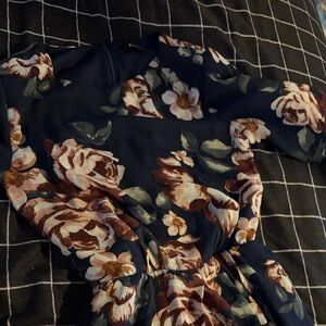 Floral Long Sleeve Dress